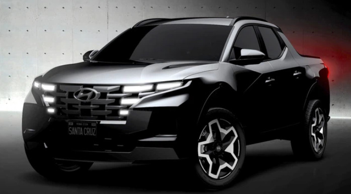 Hyundai Santa Cruz lần đầu lộ diện bản thương mại - Bán tải khung gầm Santa Fe